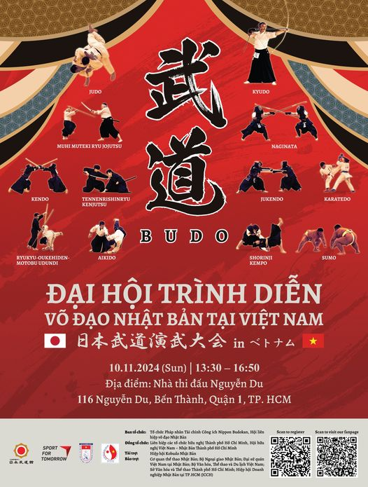 Karate TP.HCM hứa hẹn tỏa sáng tại Đại hội trình diễn võ đạo Nhật Bản