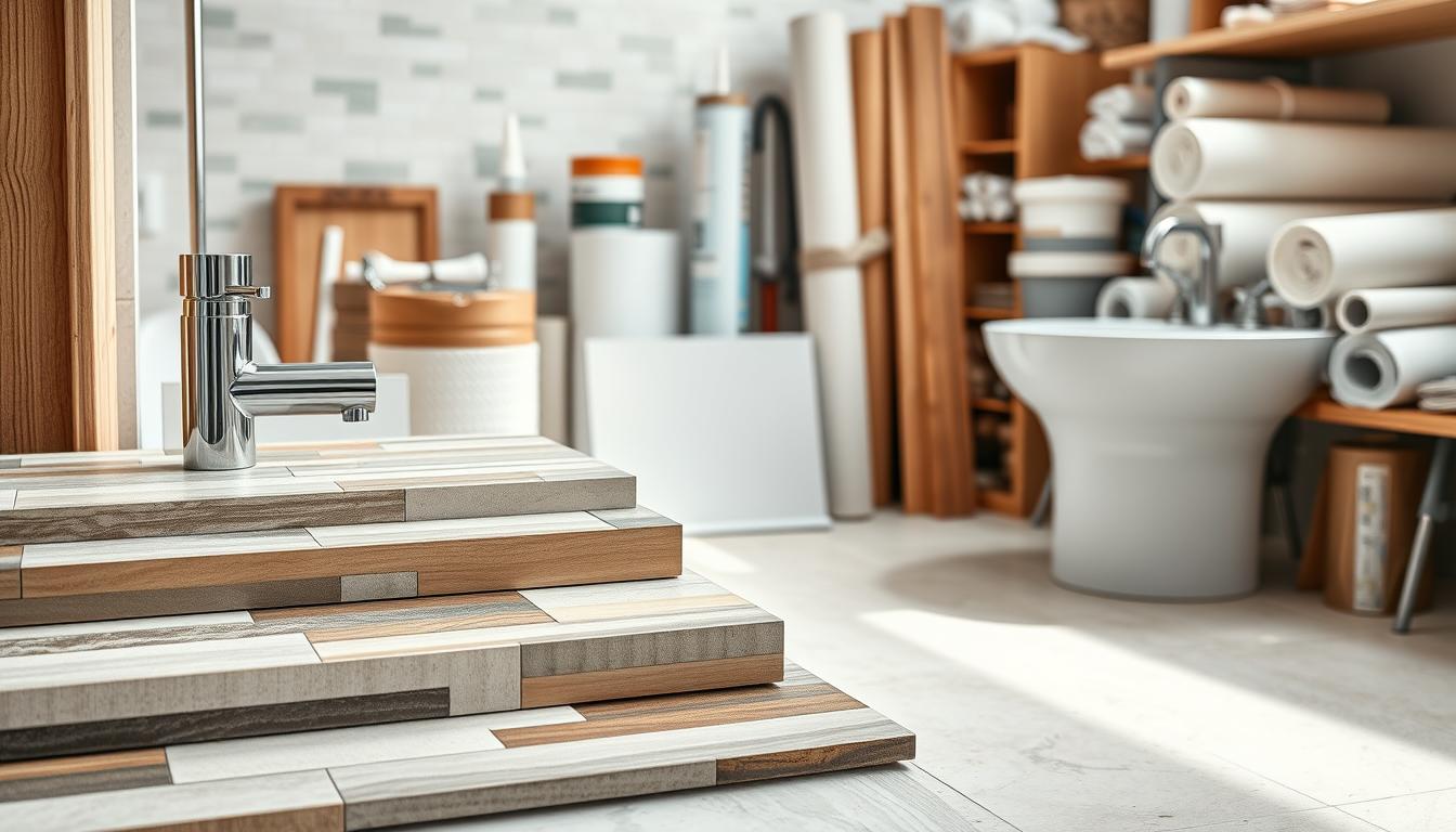 bathroom renovation materials