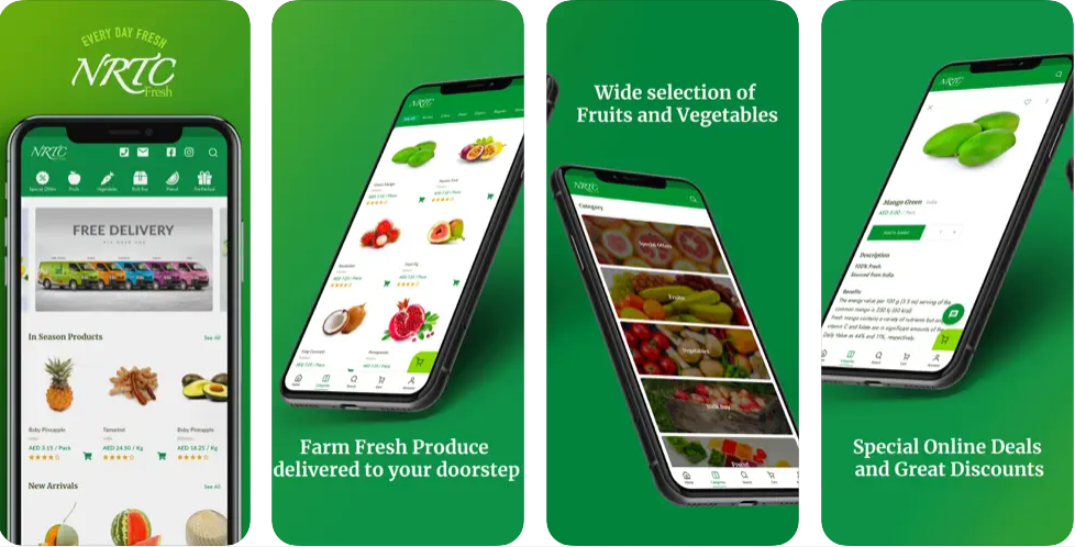 NRTC Fresh - Dubai Grocery App