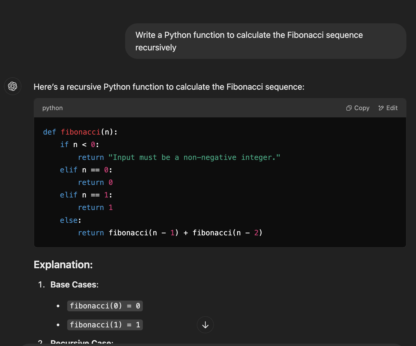 ChatGPT with Coding and Debugging prompts