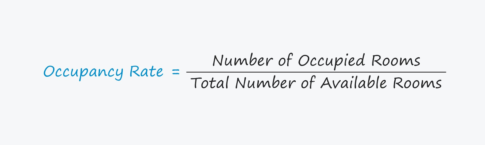 Airbnb occupancy rate formula