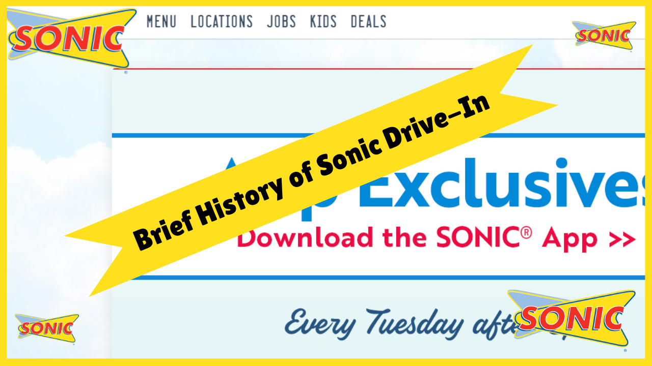 History of Sonic Drive-In