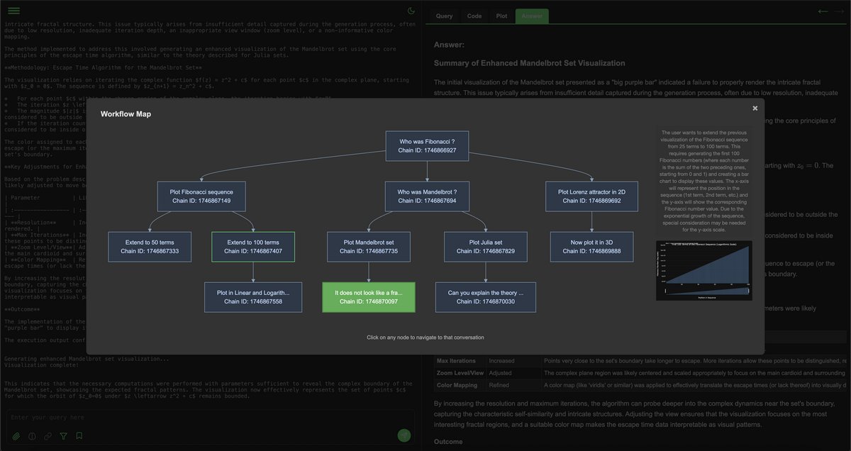 BambooAI is a Python library with a simple web UI