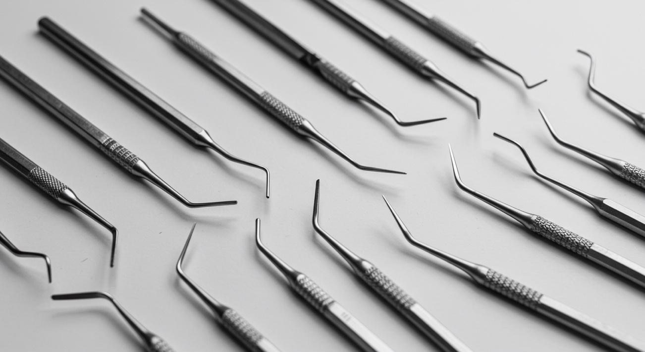 従来の歯周病治療で使用されるスケーラー器具