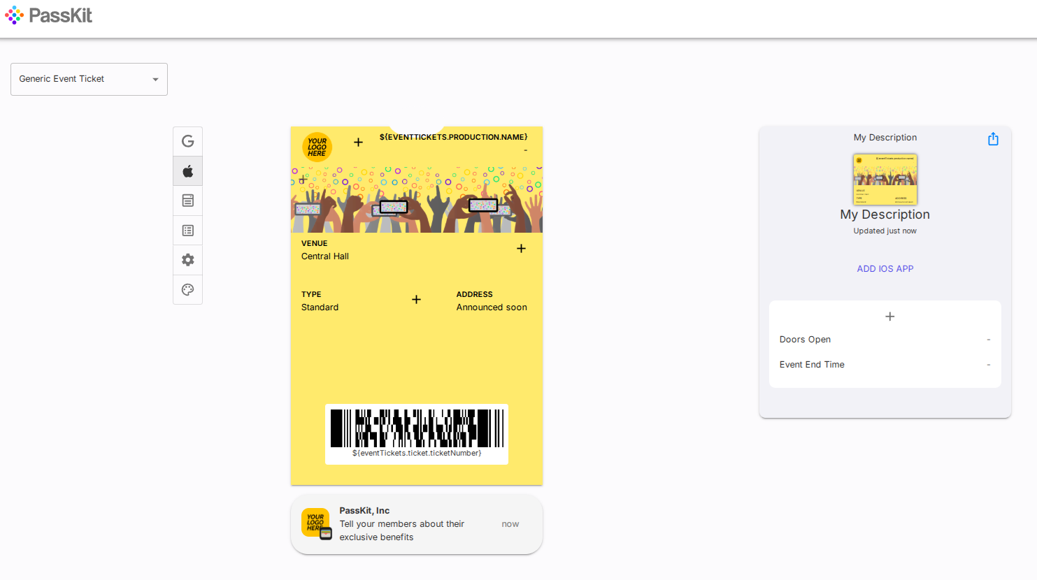 digital event tickets