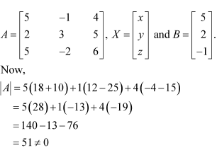 NCERT Solutions class 12 Maths Determinants