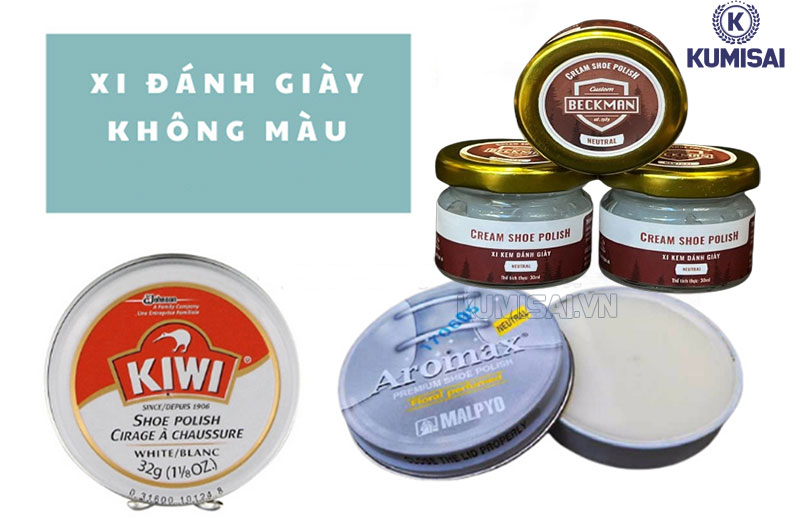 Xi đánh giày không màu là gì?