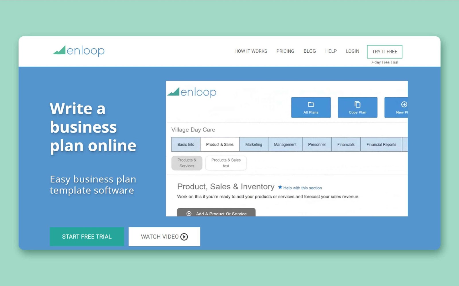 Enloop - Business Planning Software
