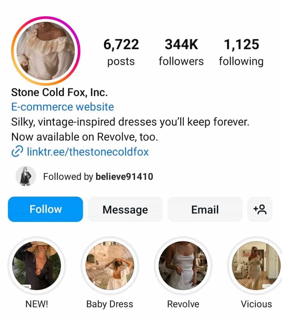 The Top Online Clothing Boutiques from Instagram - Stone Cold Fox