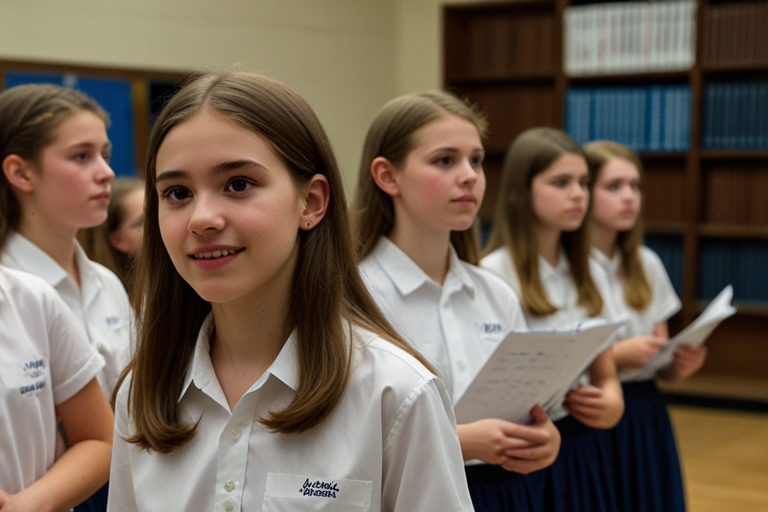 East Jackson Middle School Dibujos Chorus
