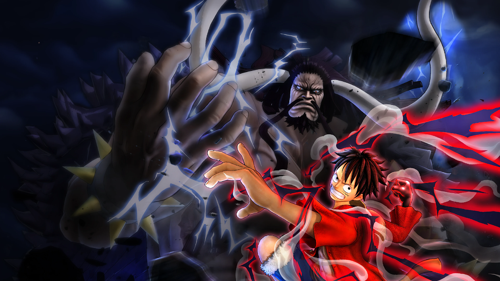 The Official Picture of One Piece: Pirate Warriors 4 with its characters, One of the best anime games on PS4. 