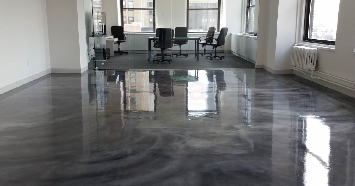 Designer Metallic Epoxy Coatings For Garage Floors And Basements | 3