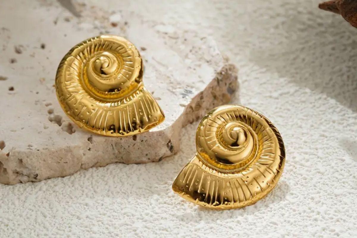 Coquillages dores