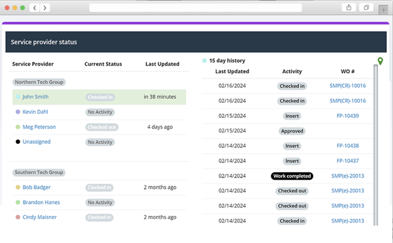 screenshot of field pro max electrical contractor software for project management