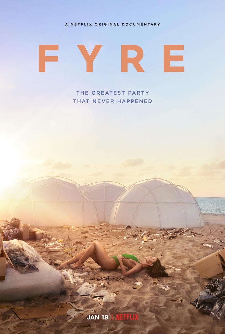 Pôster do documentário Fyre Festival.