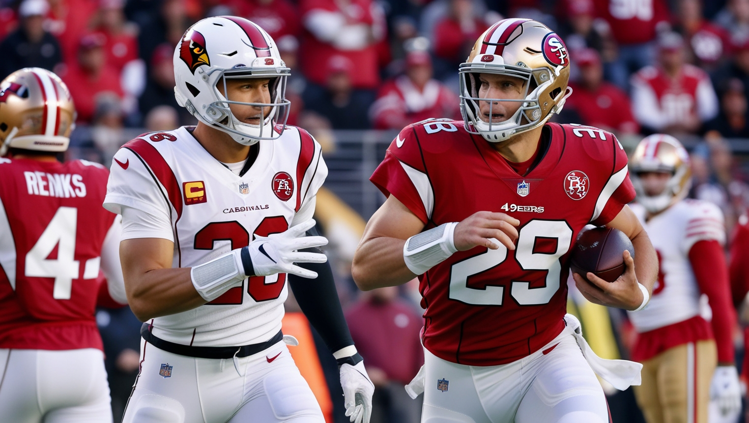 Arizona Cardinals vs 49ers Match Player Stats