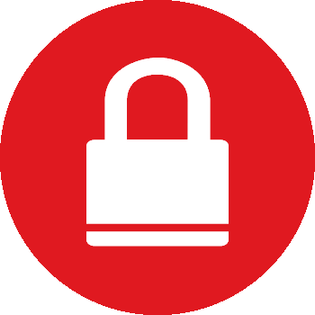 icon to indicate lockdown procedure