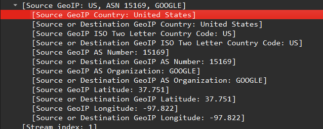 source GEO IP