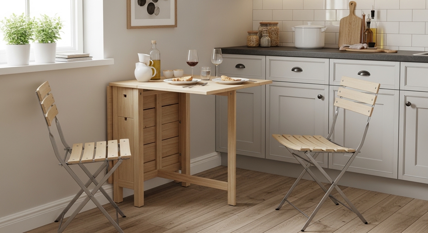 Drop‑Leaf Table Layout