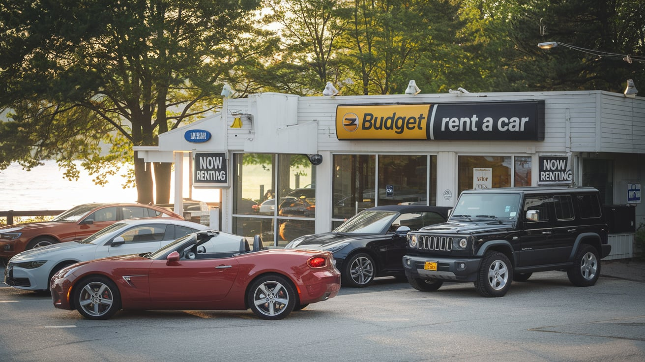 Budget Rent a Car near Lake Luzerne NY