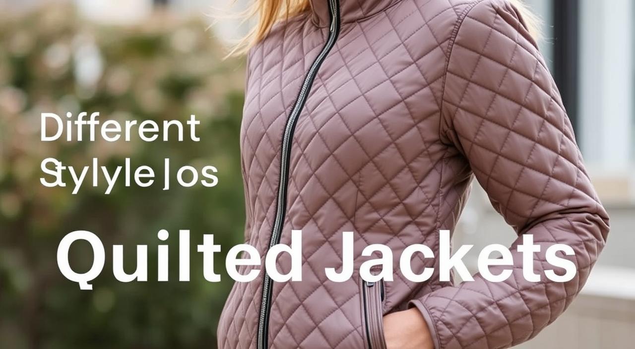 trendy quilted outerwear