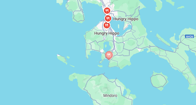 Location & Contact of Hungry Hippo Philippines