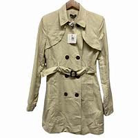 LADAKH Womens Size 10 Trench Coat Stone NEW With Tags rrp $129.95(s)