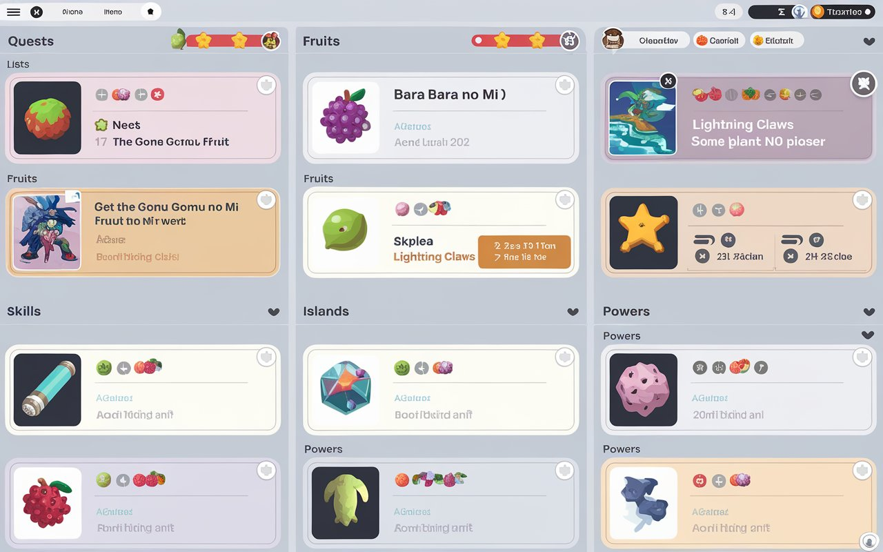 Fruit Seas Trello