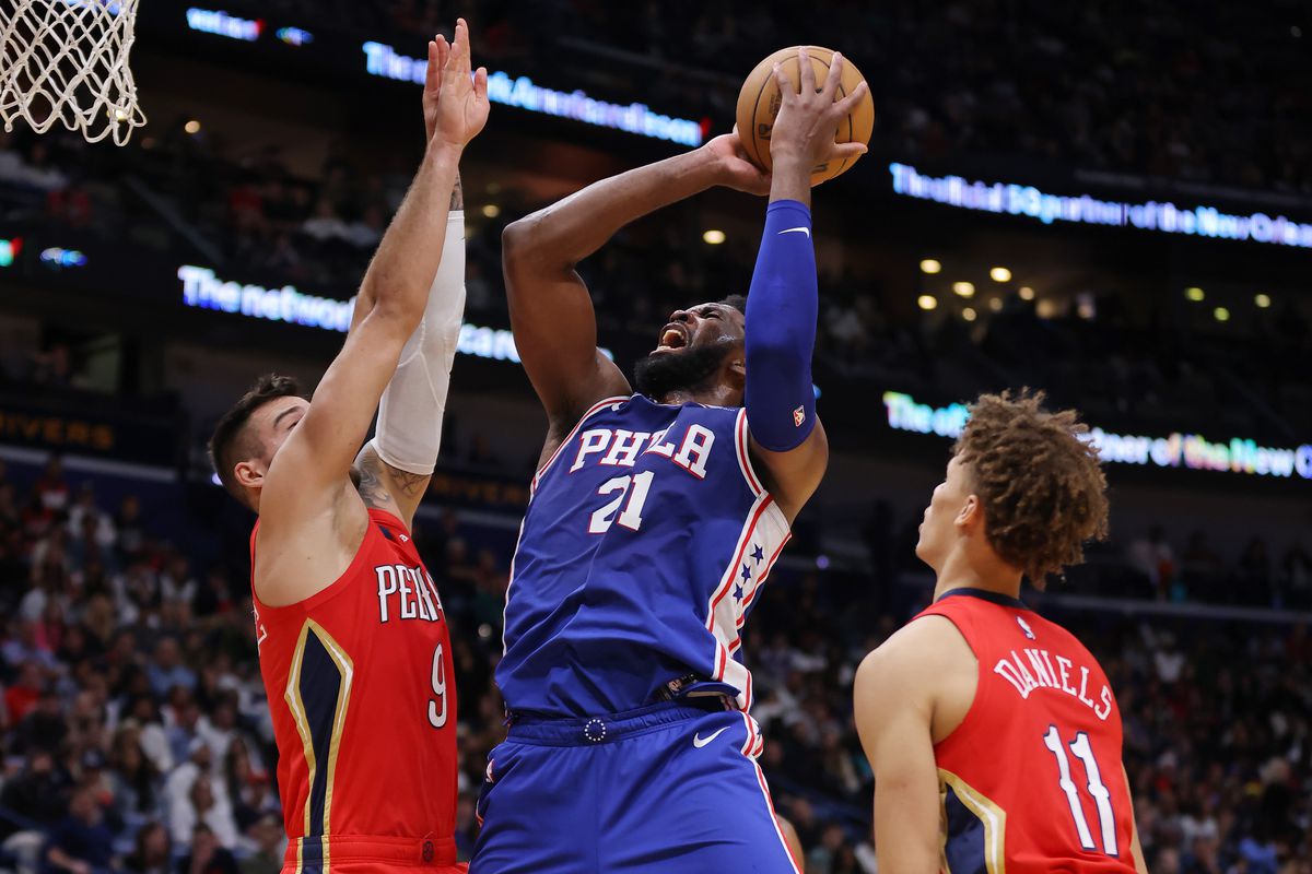 76ers vs new orleans pelicans match player stats​