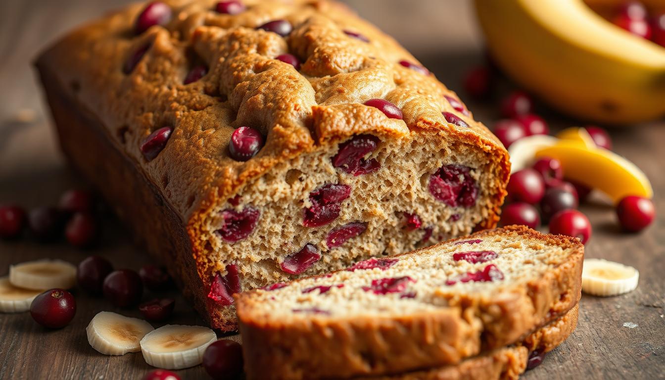 Cranberry Banana Coffee Cake