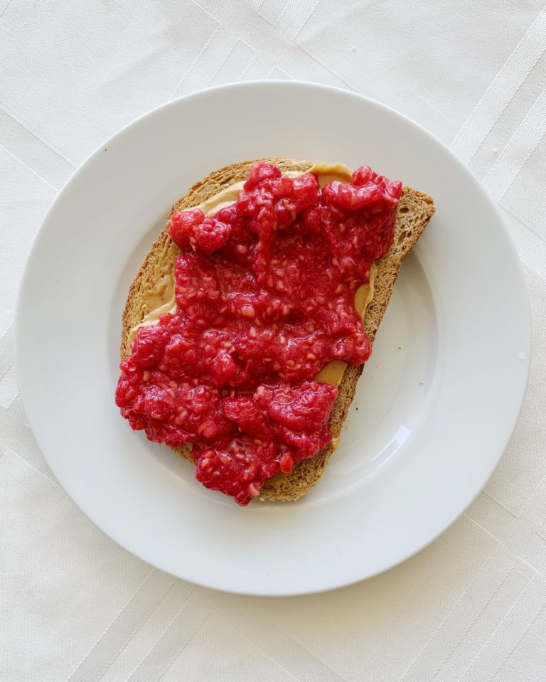 2 Tbsp PB & Raspberry Toast