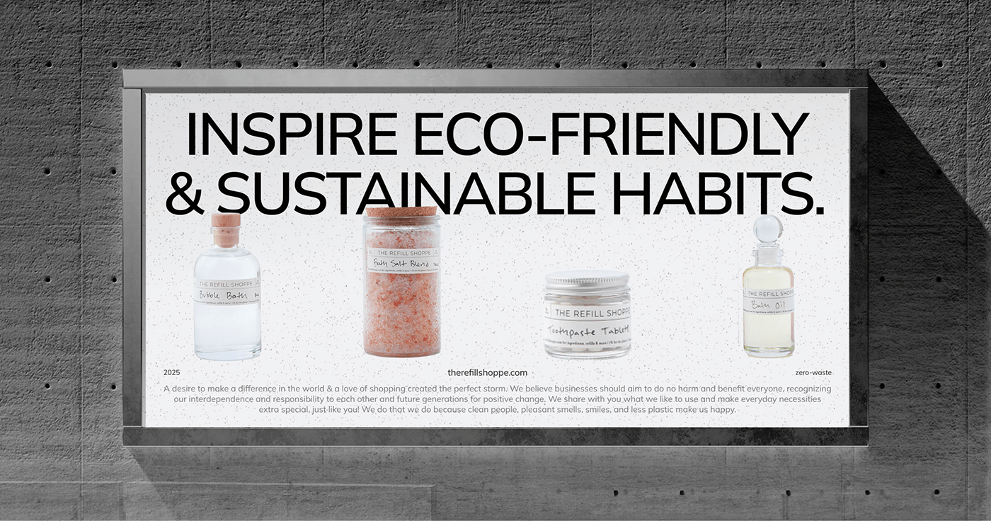 Image from the Refill Shoppe’s Web Design: A Minimalist UI for Sustainability article on Abduzeedo