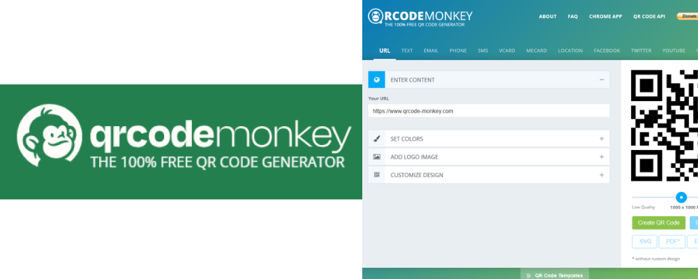 1. QRCode Monkey