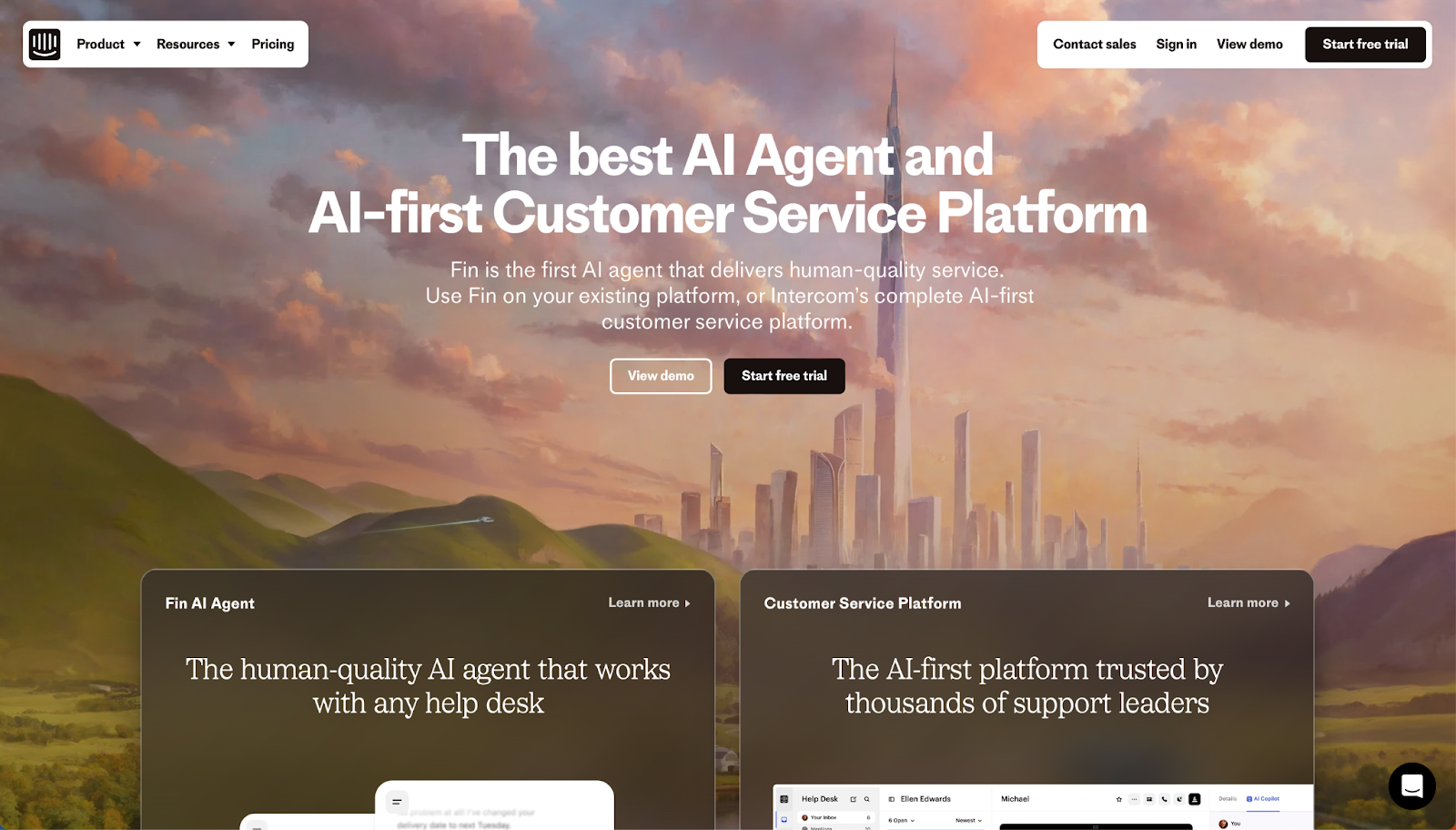 Intercom - Best AI Agents