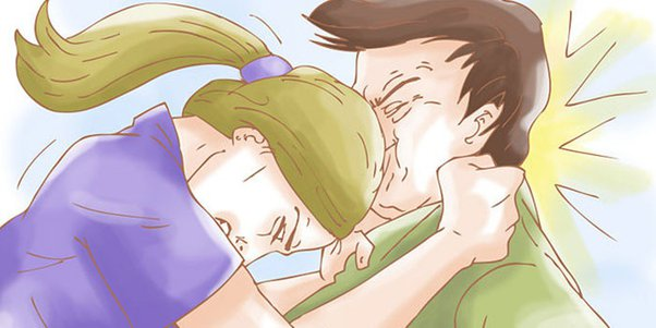Teknik Pertahanan Diri bagi Perempuan - Pukulan ke Arah Kepala (Headbutt)