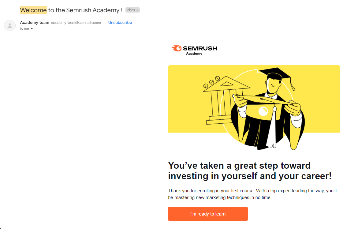 semrush newsletter