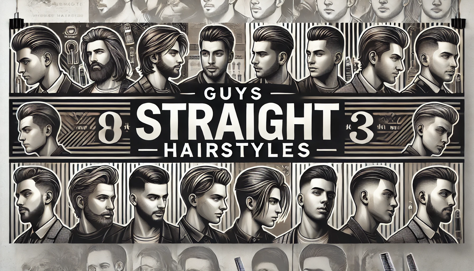 guys straight hairstyles