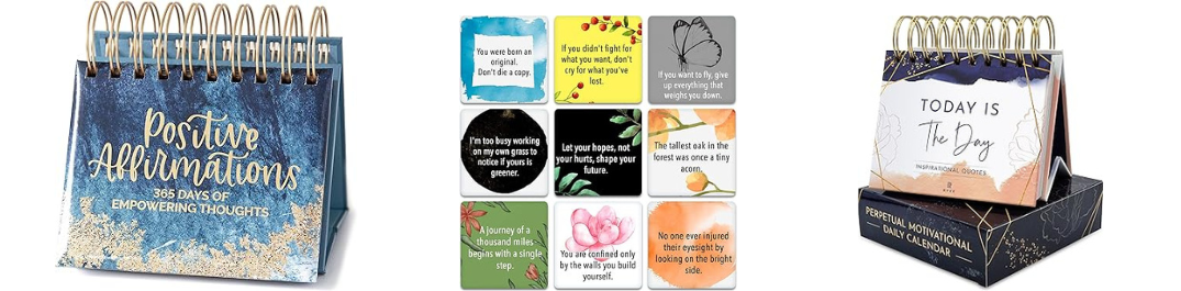 Inspirational quotes cards