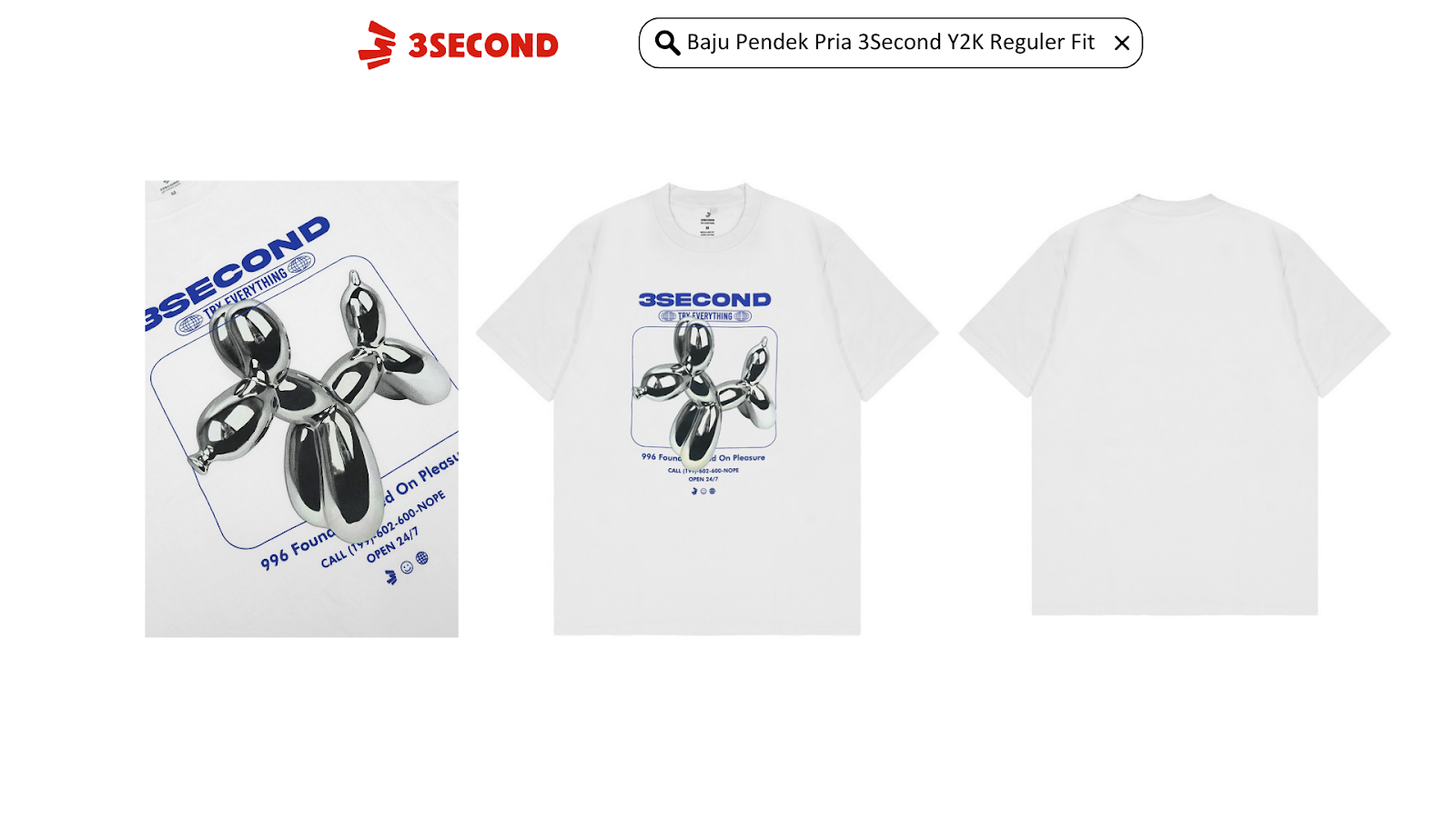 Baju Putih Pria