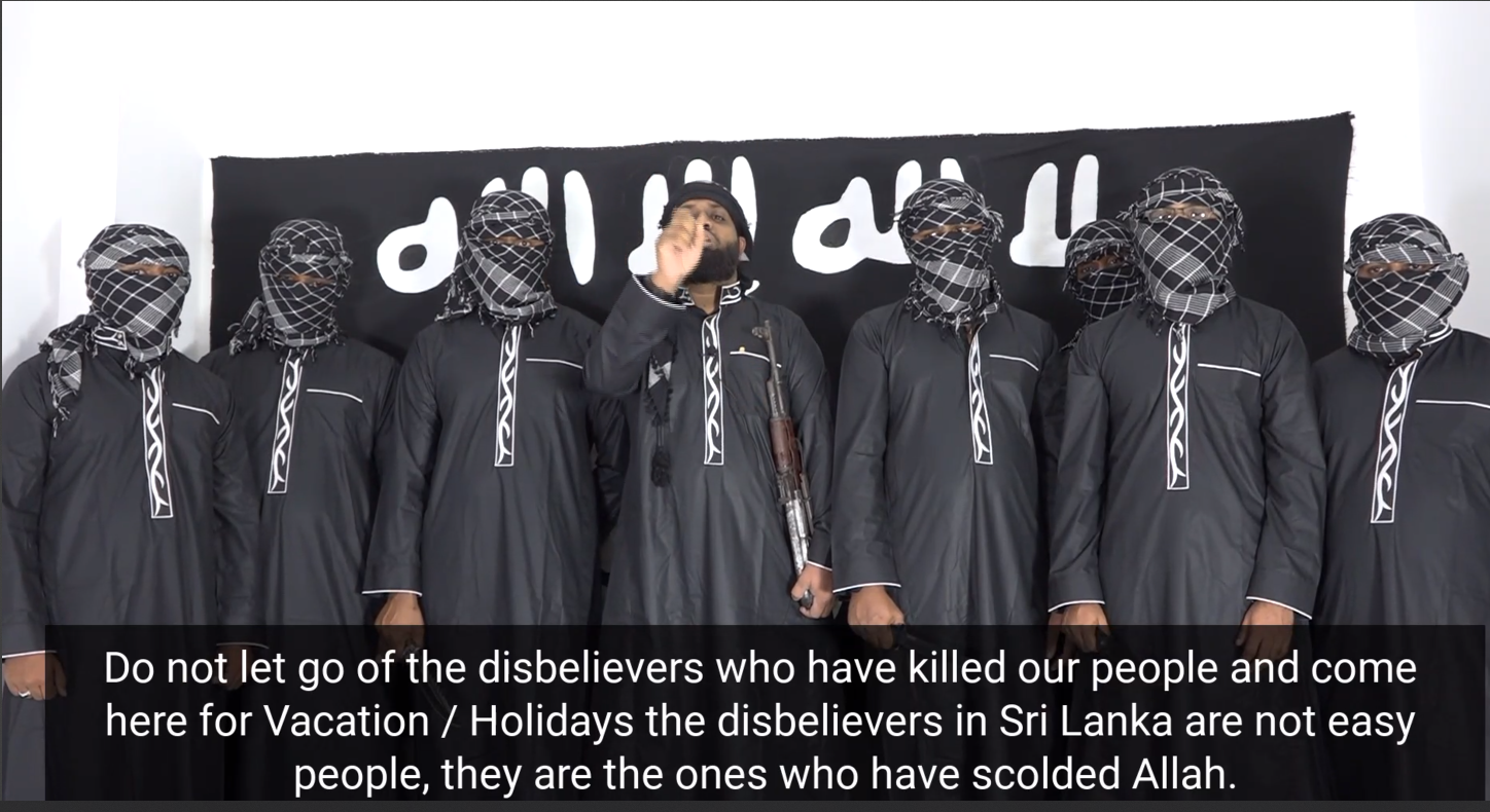 In Zahran’s farewell video, he explained why he staged the Easter attack.