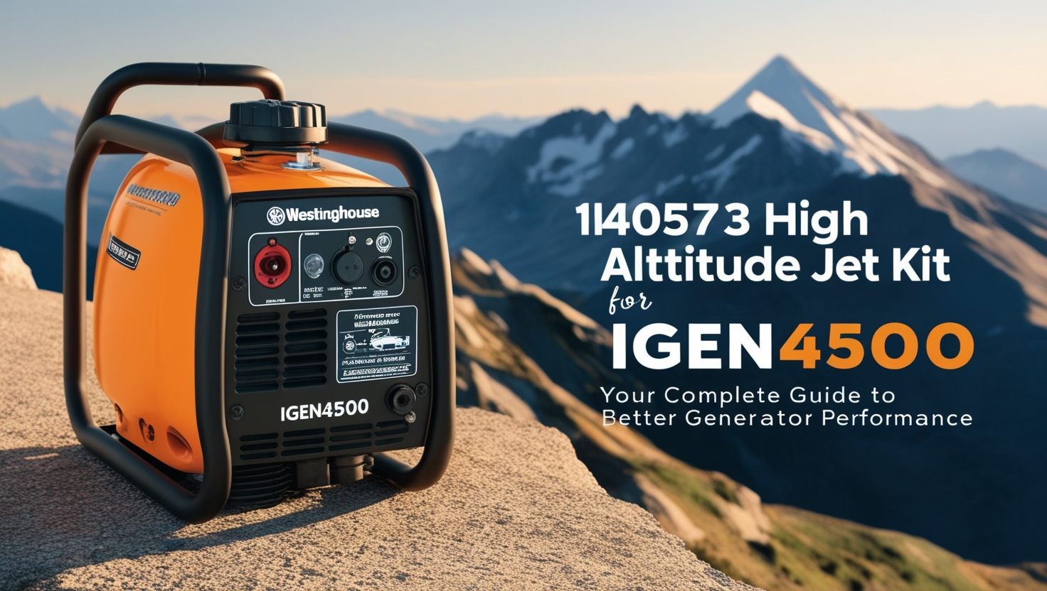 140573 High Altitude Jet Kit for iGen4500​