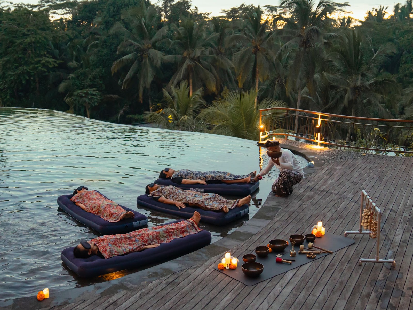 floating sound baths