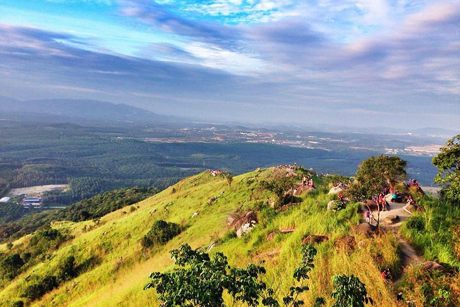 Broga Hill à Selangor offre des vues panoramiques époustouflantes