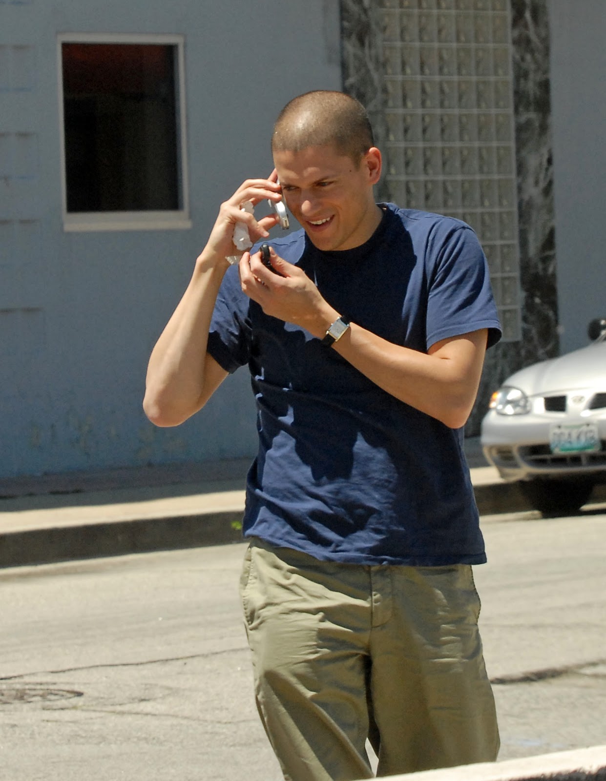 Wentworth Miller pictured on May 23, 2006, in Los Angeles, California. | Source: Getty Images