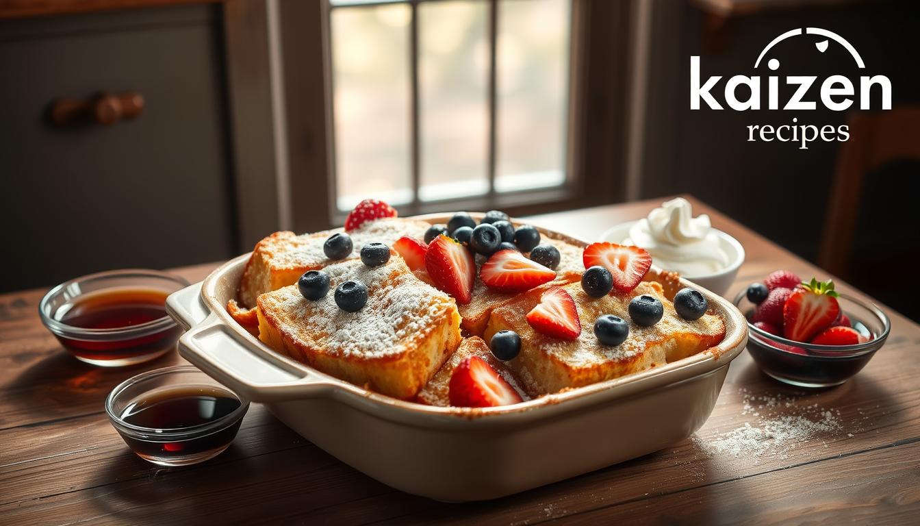 overnight french toast casserole recipe