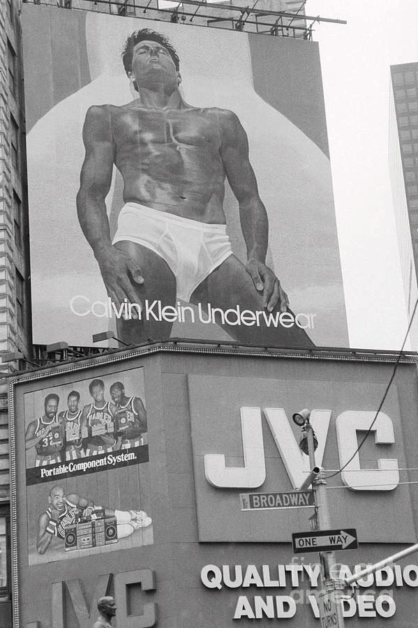 El anuncio de Calvin Klein en la década de 1980