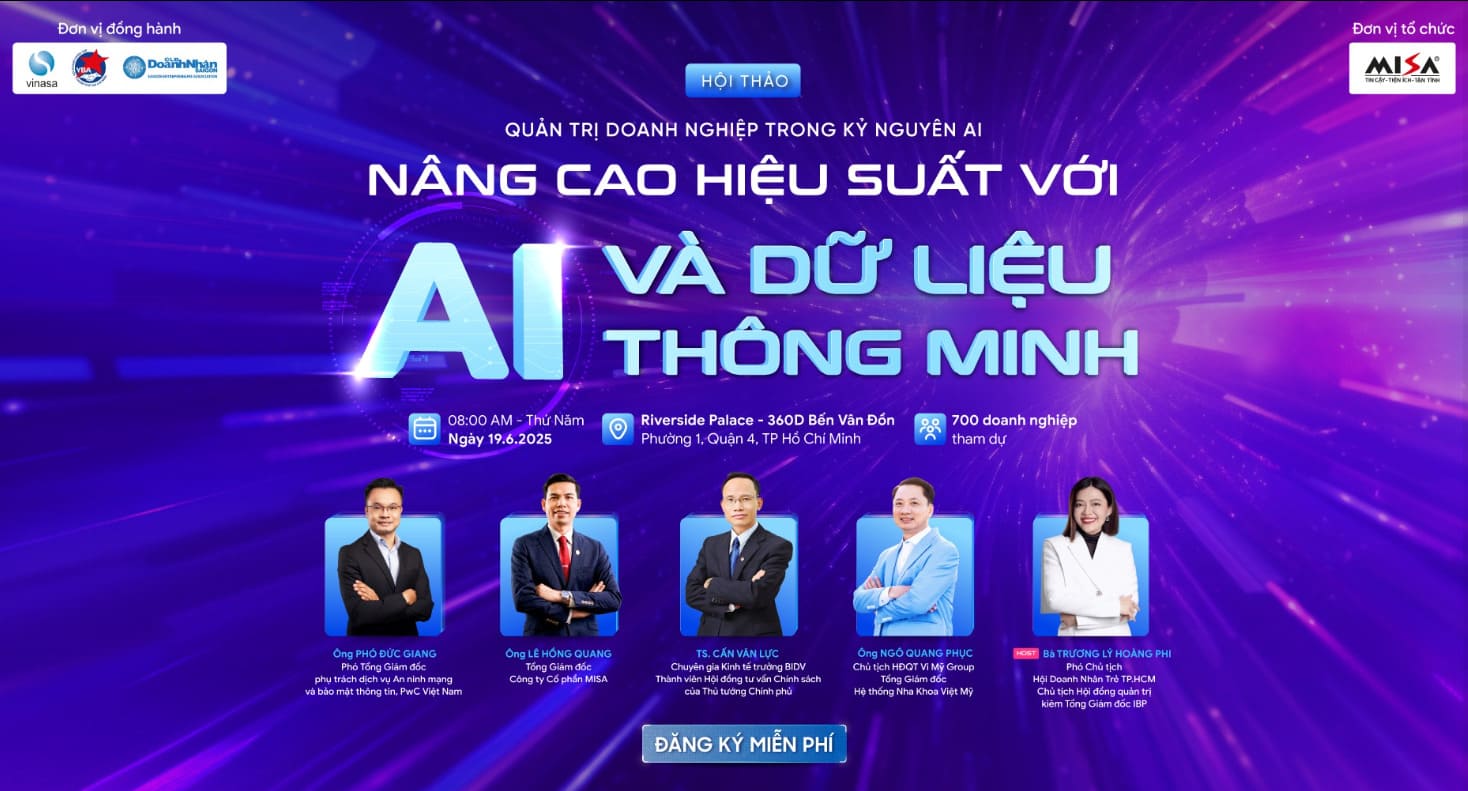 [Event Offline HCM] [19/06] Tăng hiệu suất với AI và dữ liệu thông minh