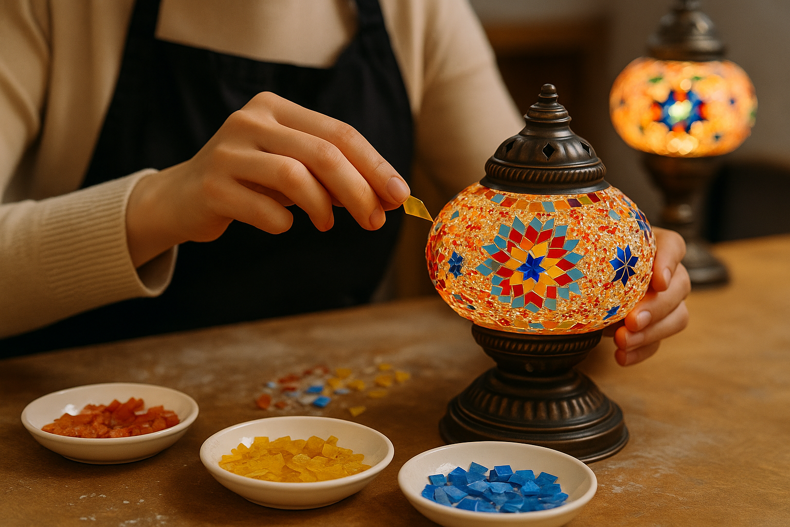 Corporate Mosaic Lamp Events