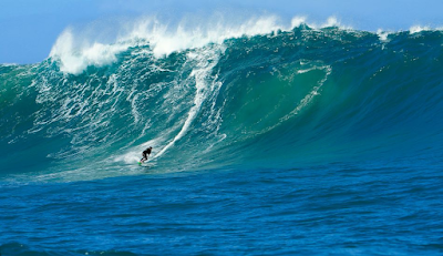 Jaguaruna, em Santa Catarina recebe etapa do Big Wave World Tour (Foto: Luis Reis)