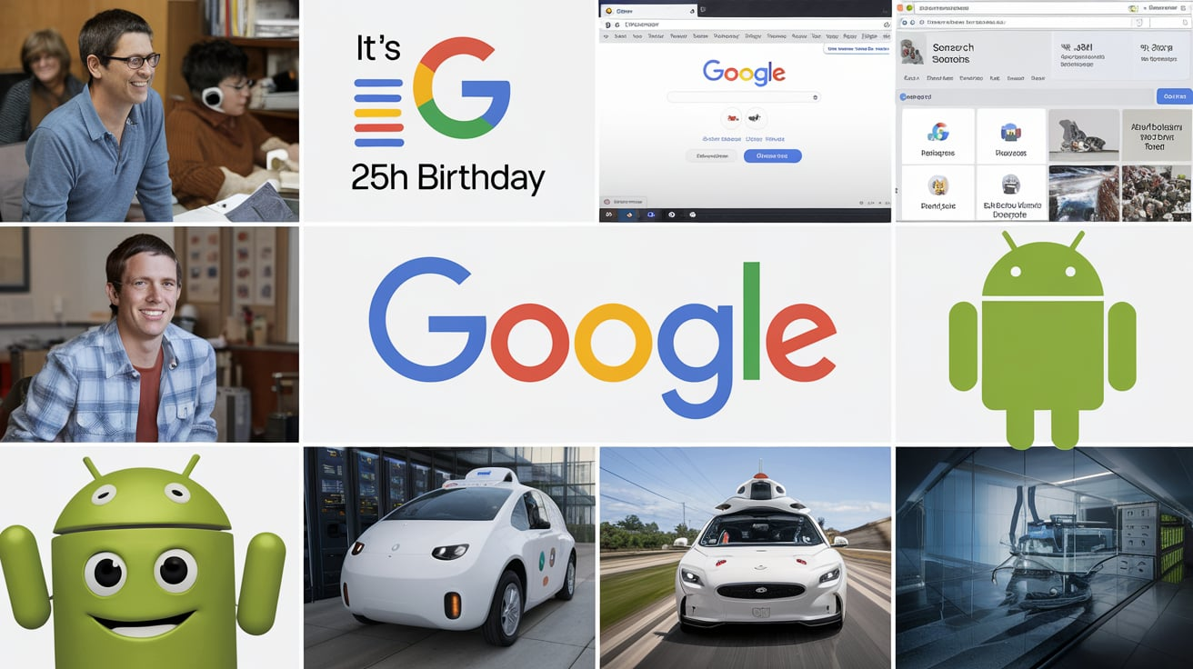  it’s Google’s 25th birthday